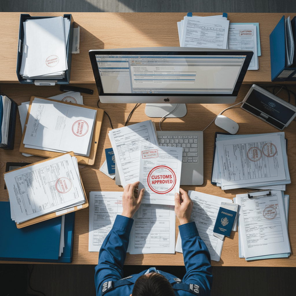 Customs documentation and compliance review